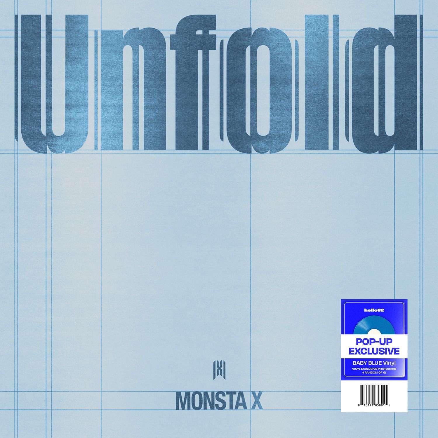 MONSTA X - Unfold - POP-UP Exclusive (Vinyl) [Vorbestellung]