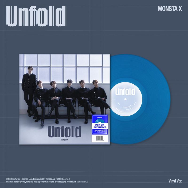 MONSTA X - Unfold - POP-UP Exclusive (Vinyl) [Vorbestellung]