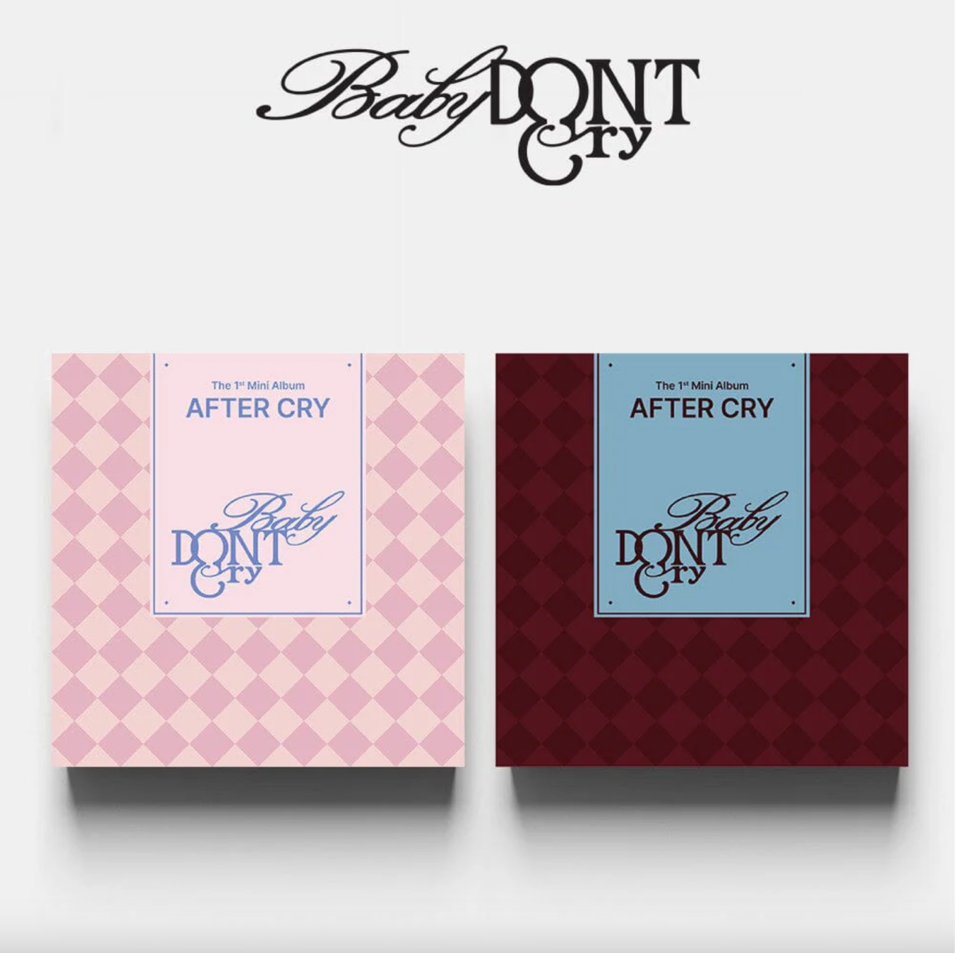 [SIGNED] Baby DONT Cry - AFTER CRY - The 1st Mini Album (Red Ver. / Pink Ver.) [Vorbestellung]