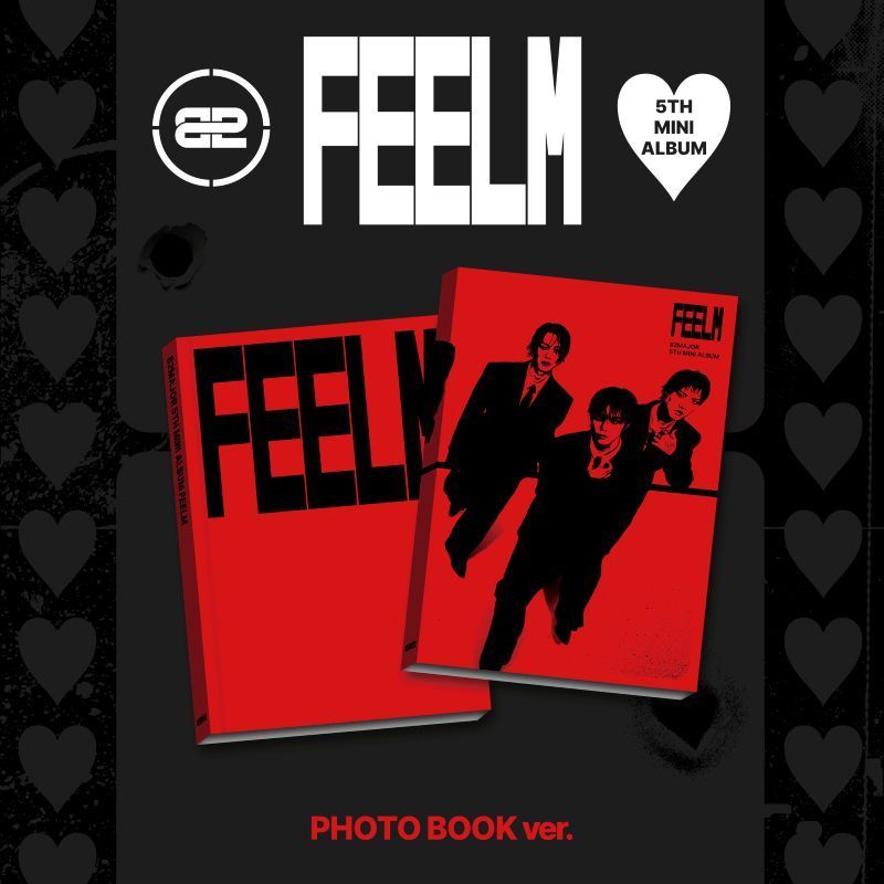 [SIGNED] 82MAJOR - The 5TH MINI ALBUM [FEELM] (PHOTOBOOK VER.) [Vorbestellung] lucky draw event