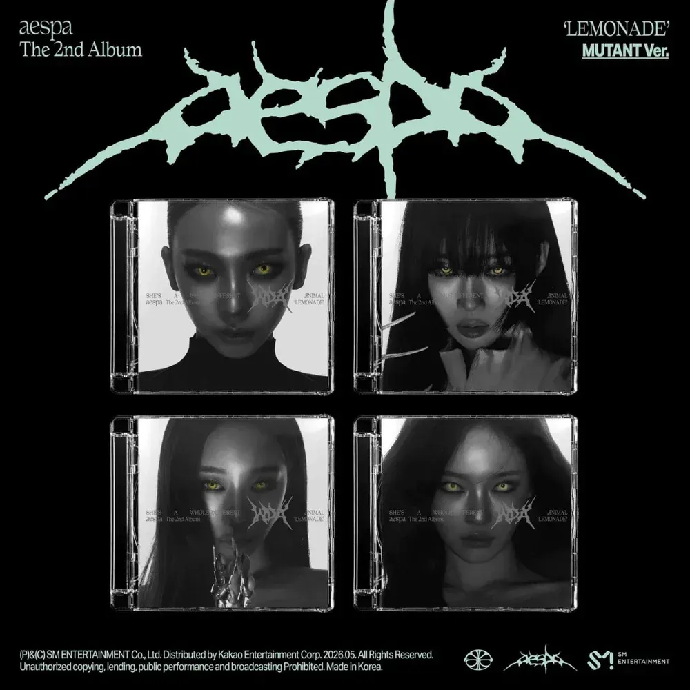 aespa - 2nd Album [LEMONADE] (MUTANT Ver.) [Vorbestellung]
