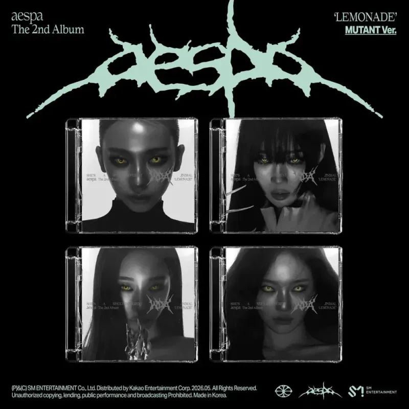 aespa - 2nd Album [LEMONADE] (MUTANT Ver.) [Vorbestellung]