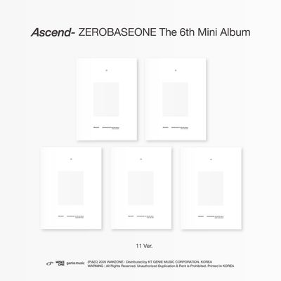 ZEROBASEONE - Ascend- (11 Ver.) [Vorbestellung] + POB