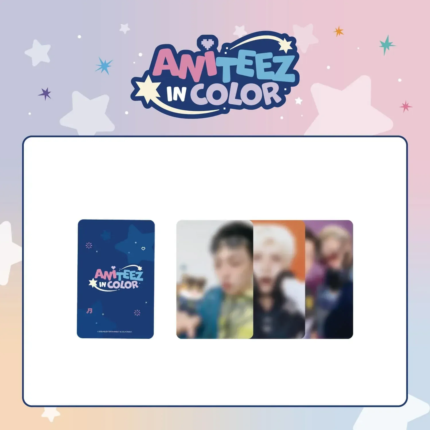 ATEEZ - RANDOM TRADING CARD [ANITEEZ IN COLOR][VORBESTELLUNG]