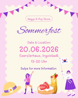 Online Ticket Aegyo Sommerfest Online Ticket Aegyo Sommerfest