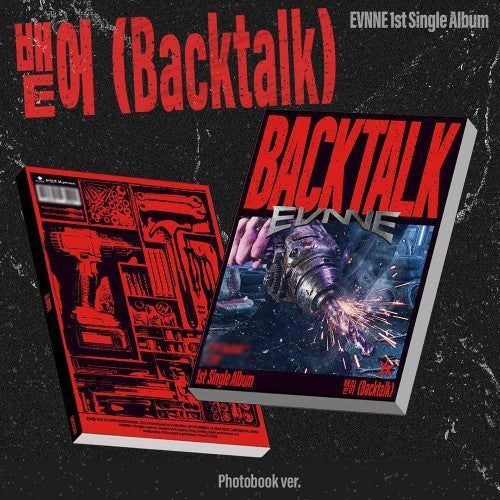 [Signiert] EVNNE 1st Single Album (Backtalk) (Photobook Ver.)[Vorbestellung]