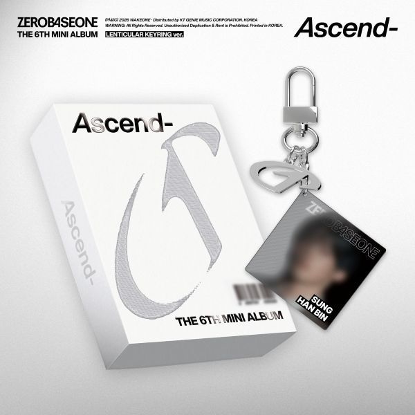 ZEROBASEONE - The 6th Mini Album [Ascend-] LENTICULAR KEYRING Ver. [Vorbestellung]