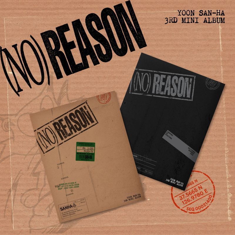 YOON SAN HA (ASTRO) - 3RD MINI ALBUM [NO REASON] (UNDEFINED VER. / UNBOUND VER.) [Vorbestellung] +POB