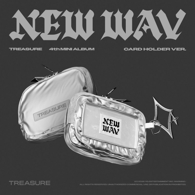 TREASURE - 4th MINI ALBUM [NEW WAV] (CARD HOLDER VER.) (Limited Edition) [Vorbestellung]