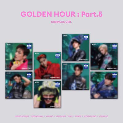 ATEEZ - GOLDEN HOUR : Part.5 (DIGIPACK VER.) - POP-UP Exclusive [Vorbestellung]
