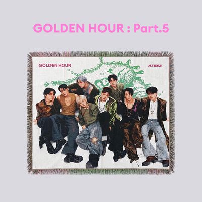ATEEZ - GOLDEN HOUR : Part.5 - Woven Throw