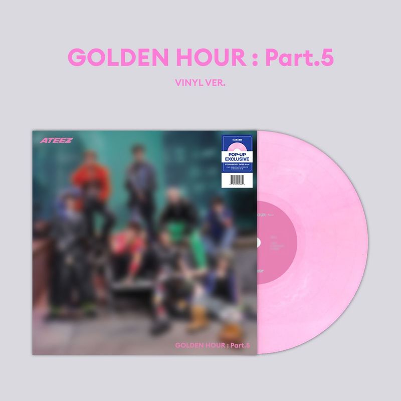 ATEEZ - GOLDEN HOUR : Part.5 (VINYL VER.) - POP-UP Exclusive [Vorbestellung]