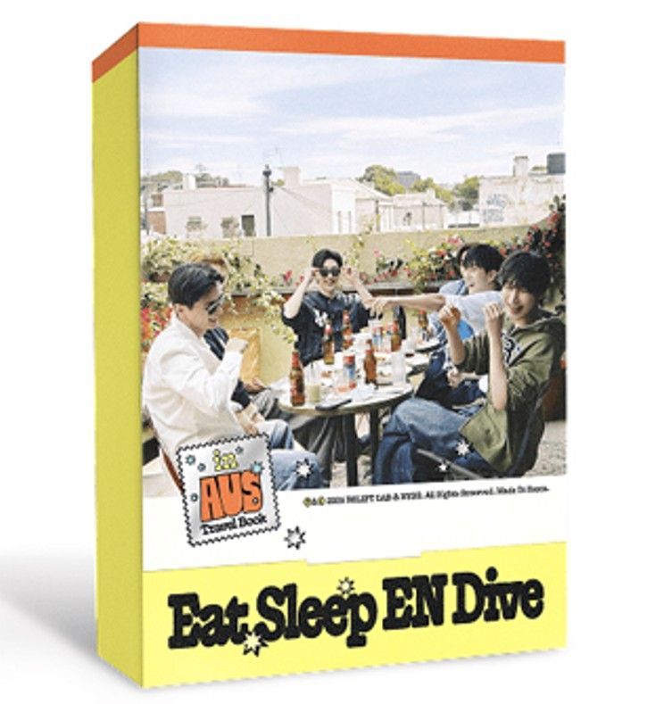 ENHYPEN - [Eat Sleep EN Dive in AUS] TRAVEL BOOK  [Vorbestellung] + POB (applemusic)