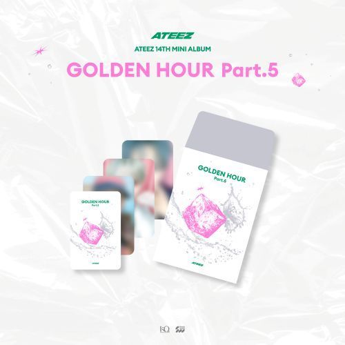 ATEEZ - POP-UP STORE [GOLDEN HOUR Part.5]: random trading card [Vorbestellung]