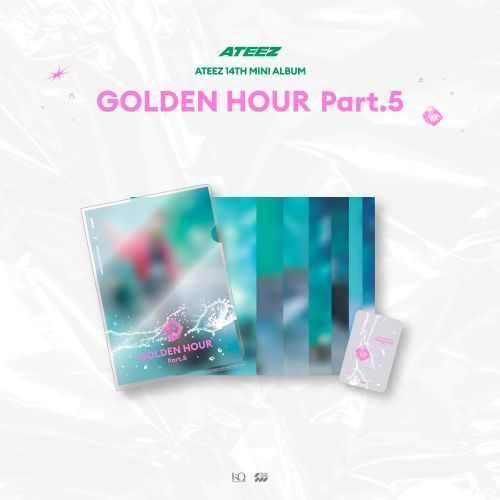 ATEEZ - POP-UP STORE [GOLDEN HOUR Part.5]: L-HOLDER PHOTO SET [Vorbestellung]
