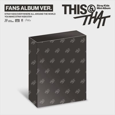 Stray Kids - THIS & THAT (FANS ALBUM VER.)[Vorbestellung] + Yes24 POB
