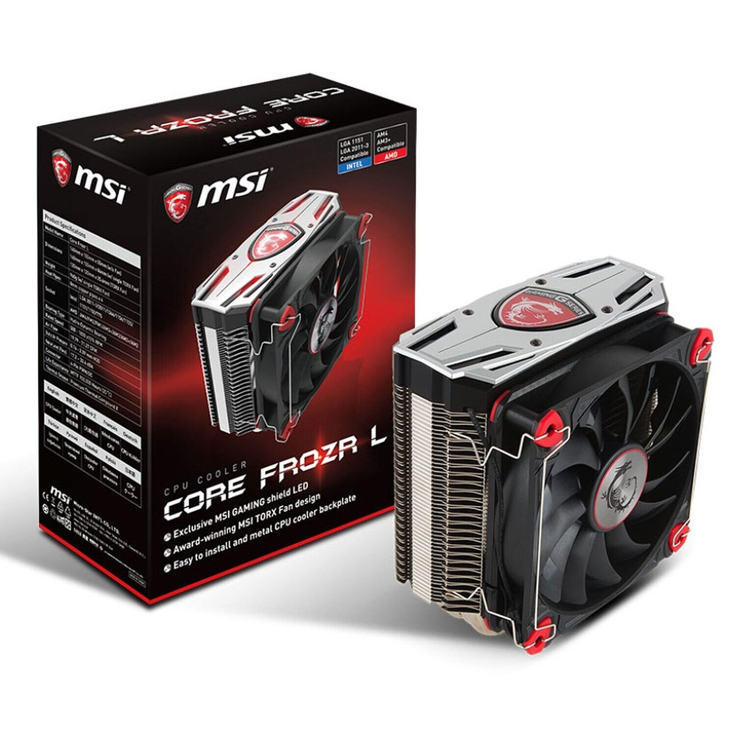 Msi Cpu cooler Core Frozr S