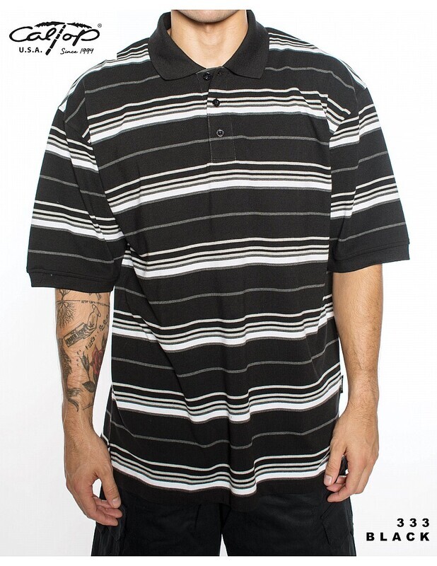 CalTop Stripe Polo 333