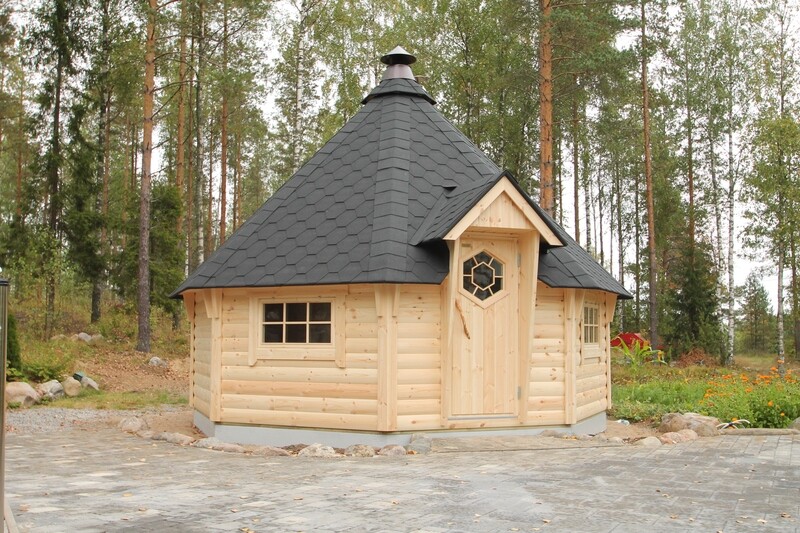 Sauna Combikota 2 room, with grill set