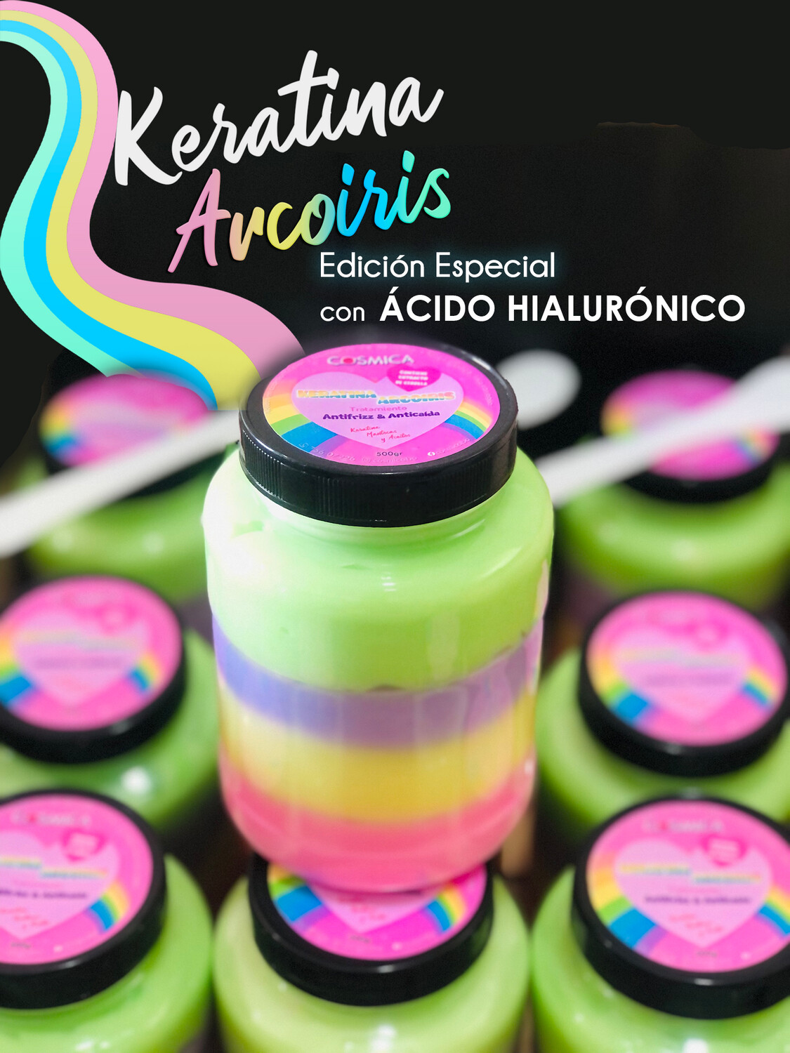 Keratina Arcoiris Antifrizz Crecimiento