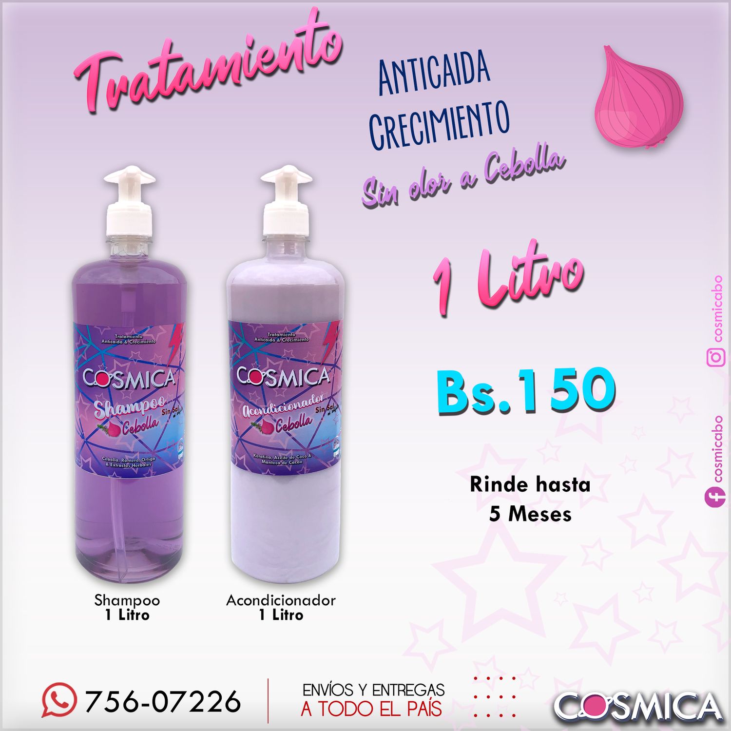 *PROMOCIÓN DEL MES Kit completo Cebolla de litro (click en la imagen para más detalles)