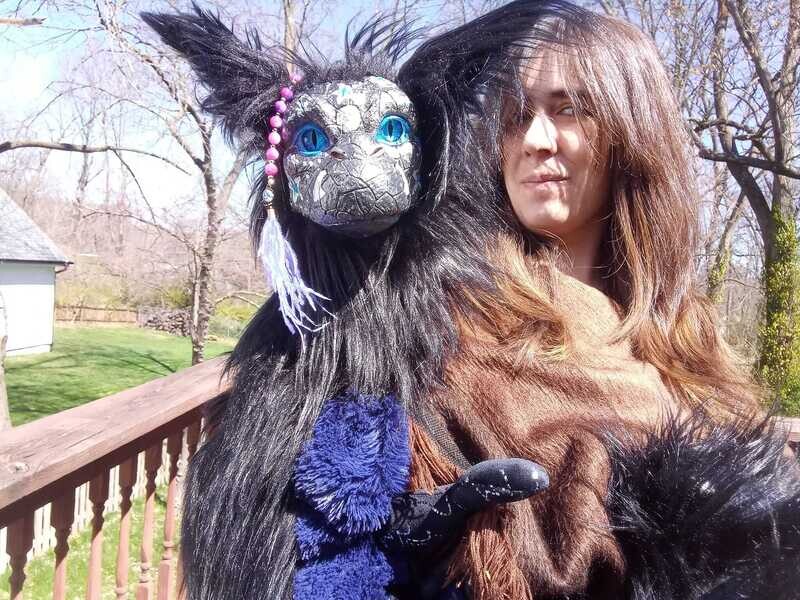 CUSTOM Dragon Half Arm Puppet COMISSION SLOT
