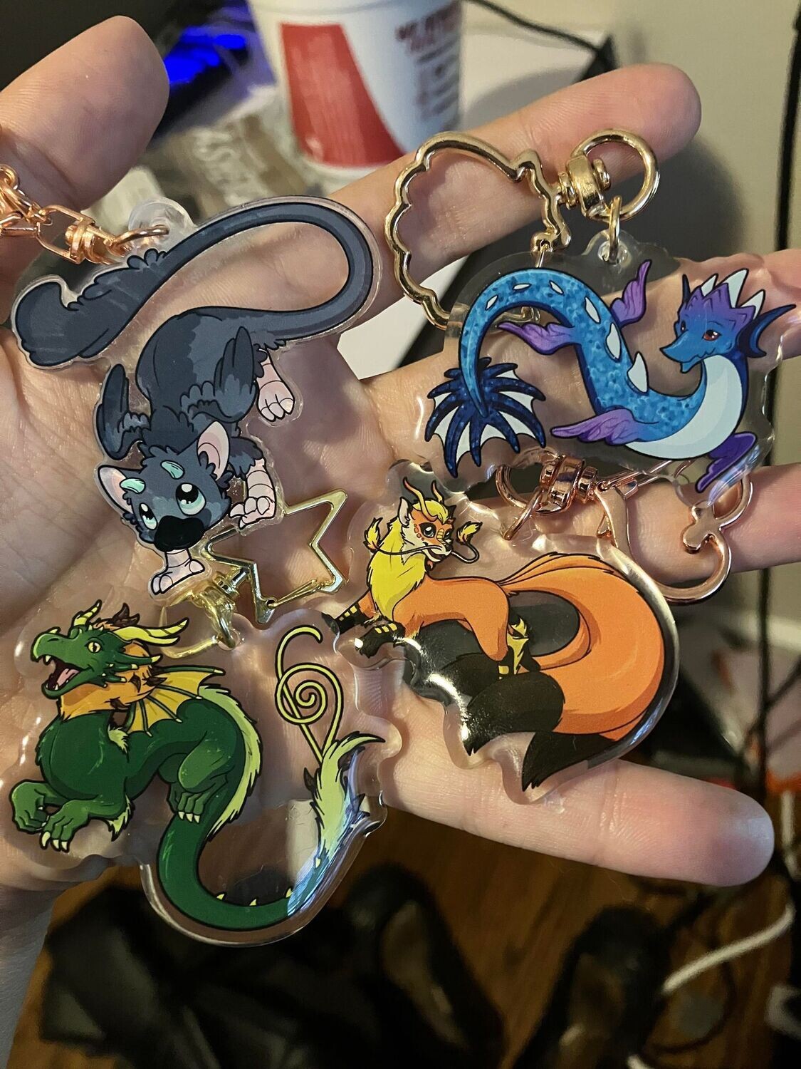 Cari&#39;s Creatures Keychains