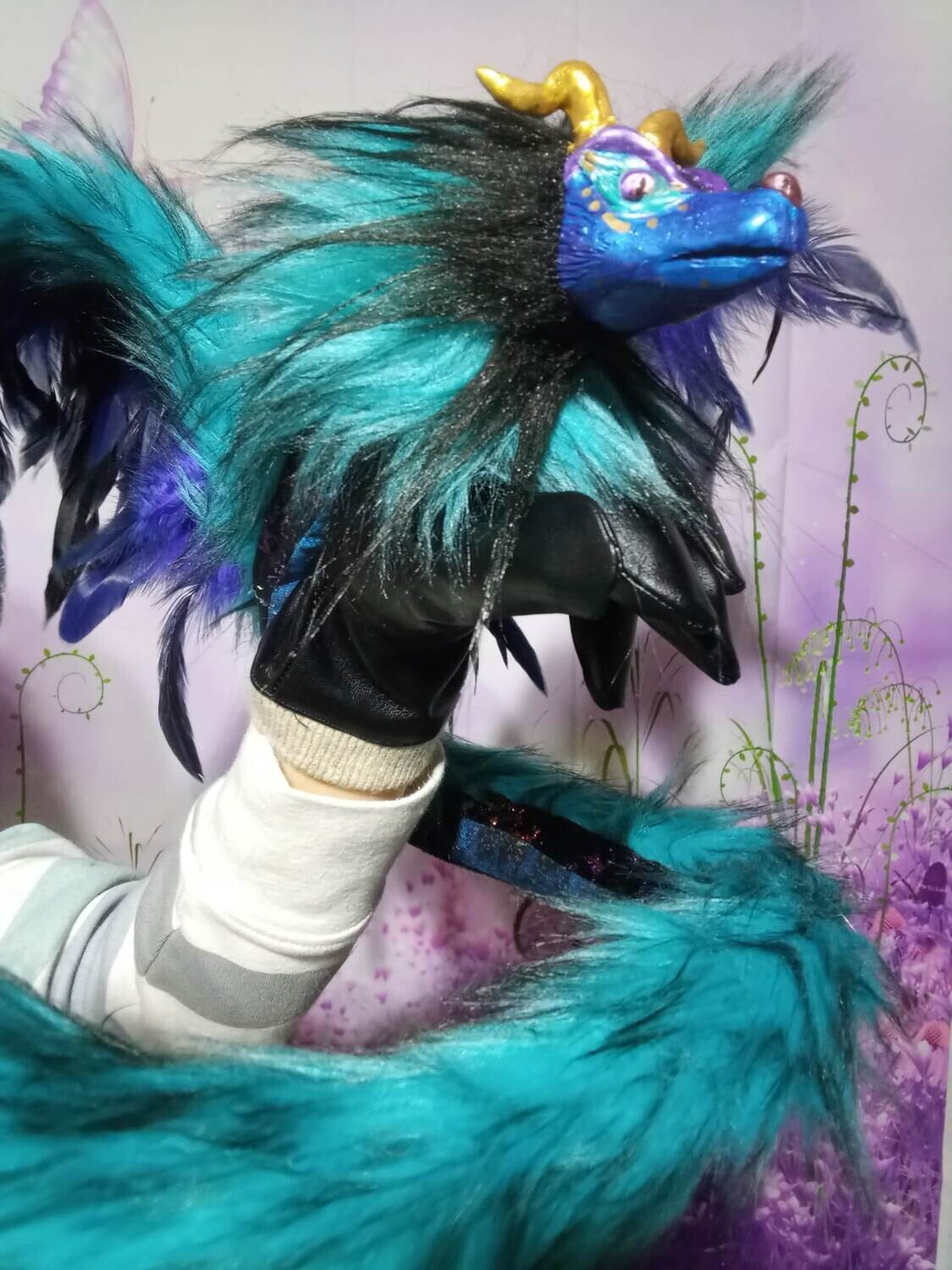 Custom Dragon Hand Puppet Comission Slot