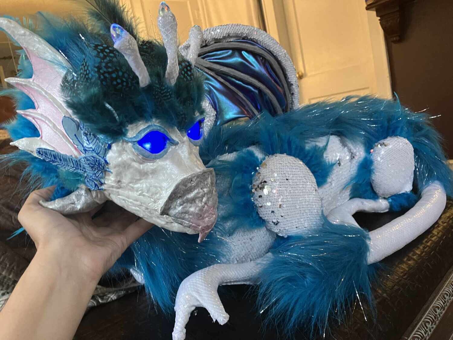 CUSTOM Dragon Half Arm Puppet COMISSION SLOT