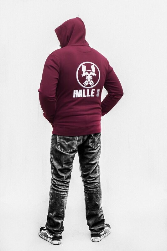 Inspire Hoodie Sweat RED Halle3 Größe M Inspire Hoodie Sweat RED Halle3 Größe M