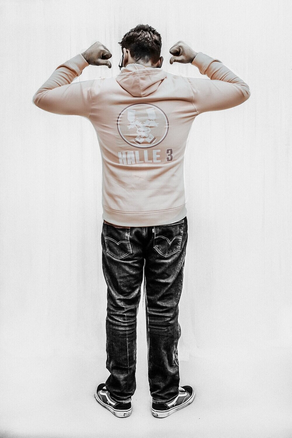 Inspire Hoodie Sweat ROSÉ Halle3 Größe L