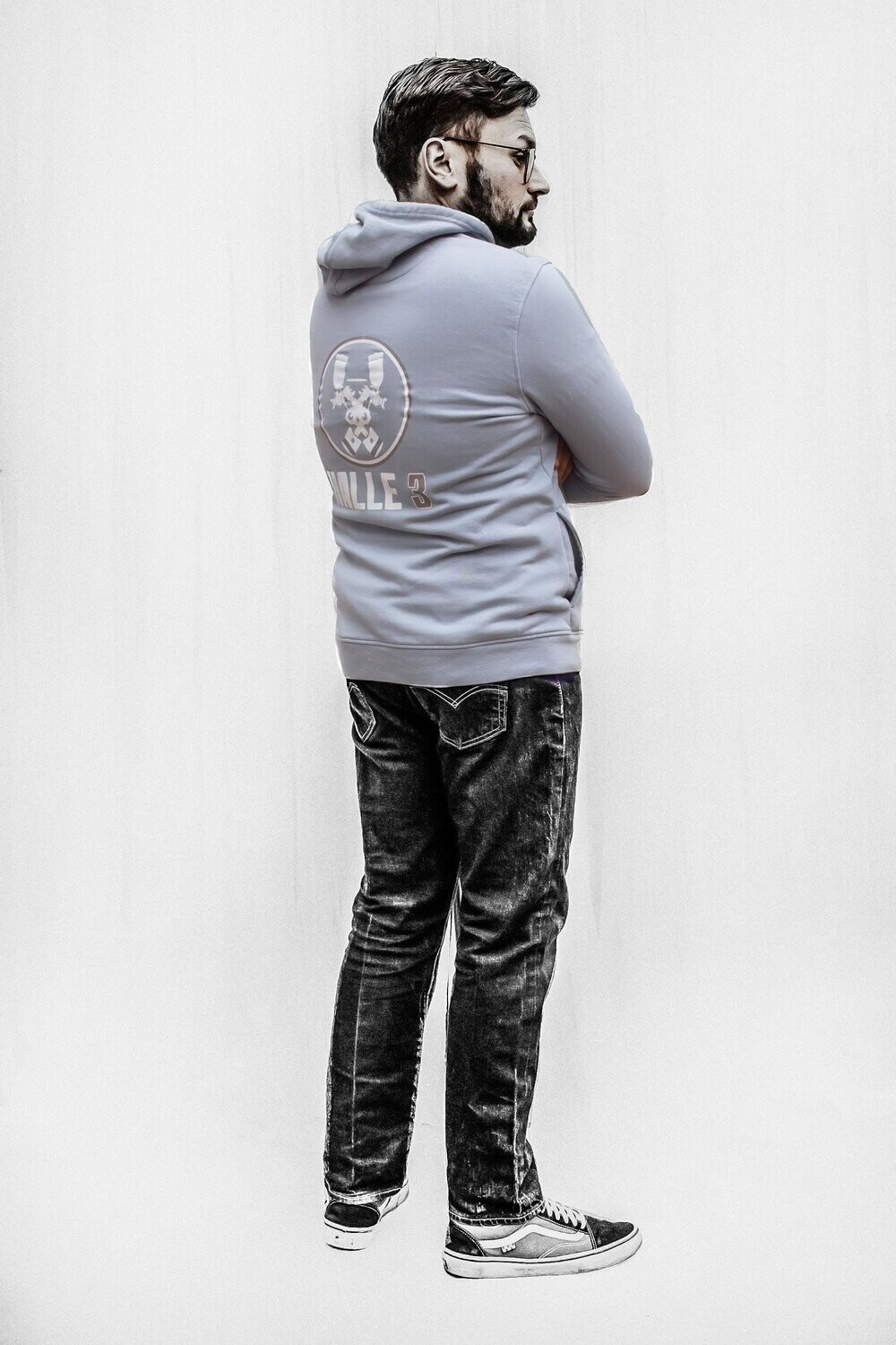 Inspire Hoodie Sweat BLUE Halle3 Größe M