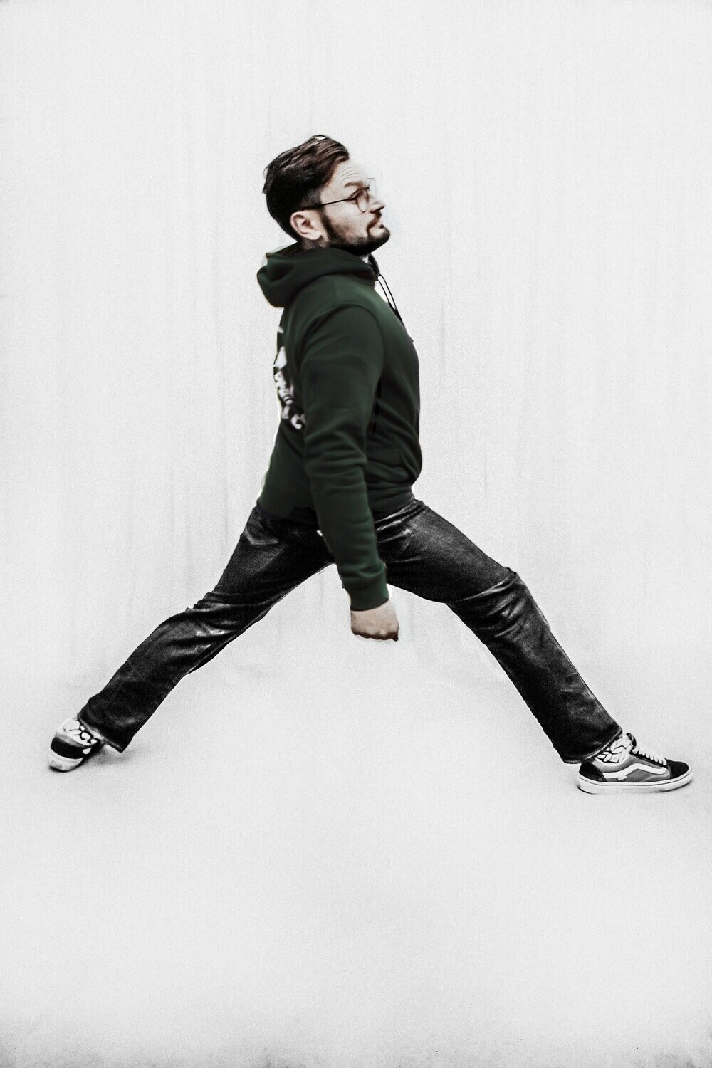 Inspire Hoodie Sweat GREEN Halle3 Größe XL