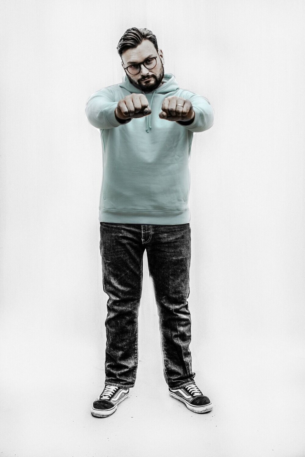 Inspire Hoodie Sweat MINT Halle3 Größe XS