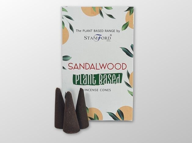 Stamford pflanzenbasierte Räucherkegel – SANDALWOOD