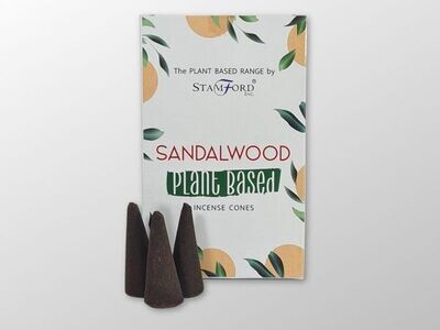 Stamford pflanzenbasierte Räucherkegel – SANDALWOOD Stamford pflanzenbasierte Räucherkegel – SANDALWOOD