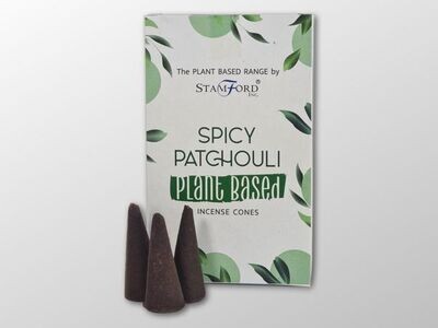 Stamford pflanzenbasierte Räucherkegel – SPICY PATCHOULI Stamford pflanzenbasierte Räucherkegel – SPICY PATCHOULI