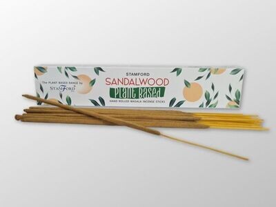 Stamford pflanzenbasierte Masala Räucherstäbchen - SANDALWOOD Stamford pflanzenbasierte Masala Räucherstäbchen - SANDALWOOD