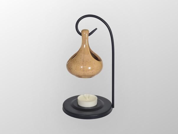 Hängende Duftlampe in Tränen-Form/ Oil Burner (orange)