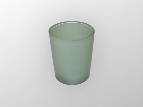 Deko Teelichtglas Pastellgrün