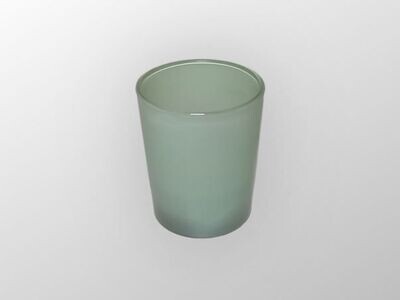 Deko Teelichtglas Pastellgrün