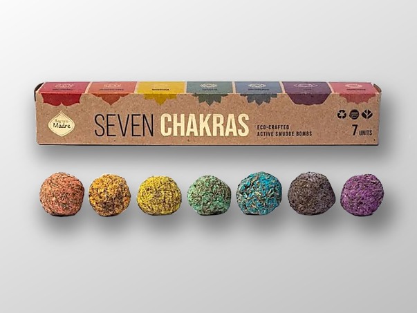 Sagrada Madre Premium 7 Chakra Smudge Bombs