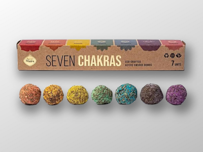 Sagrada Madre Premium 7 Chakra Smudge Bombs Sagrada Madre Premium 7 Chakra Smudge Bombs