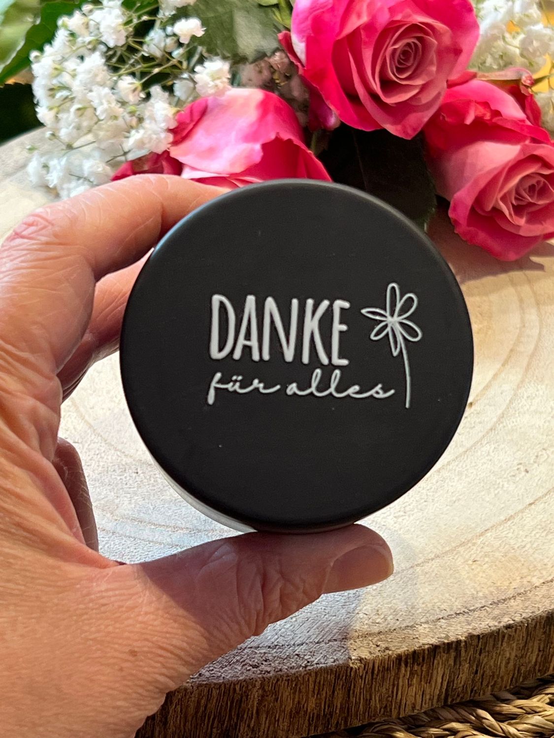 Motivdeckel - Danke für alles