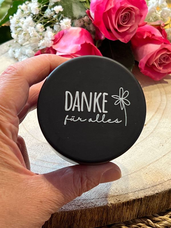 Motivdeckel - Danke für alles