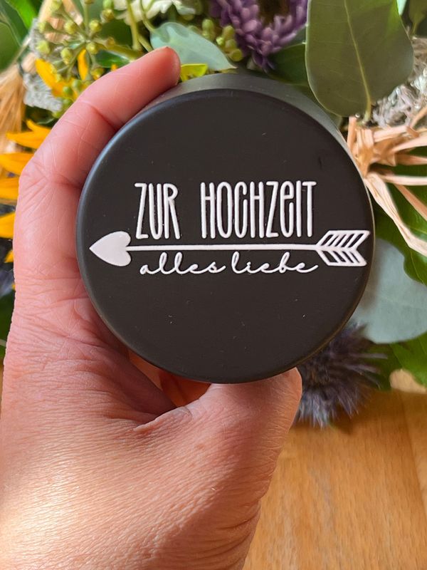 Motivdeckel - ZUR HOCHZEIT
