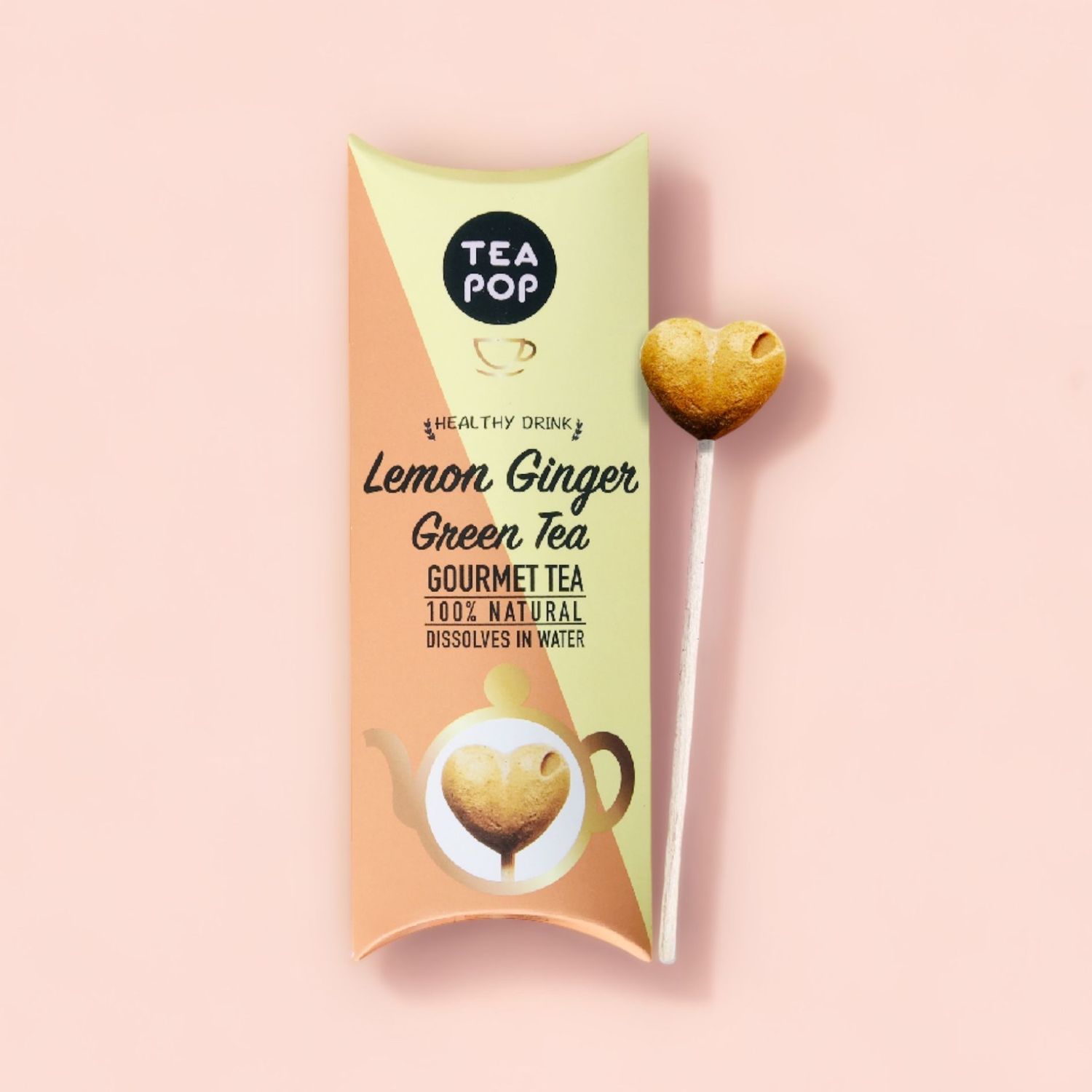 Zitrone Ingwer Tea Pop