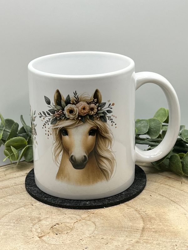 Pferd Zauberwald - Keramiktasse