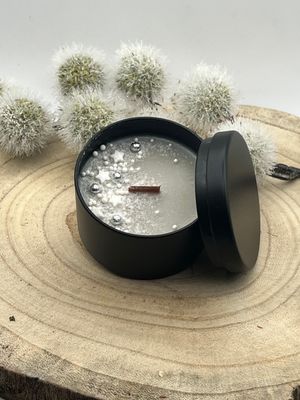 Vanillekipferl - Duftnkisterkerze Black Beauty