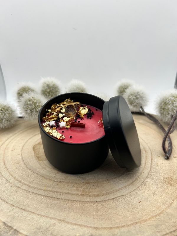 Glühwein - Duftnkisterkerze Black Beauty